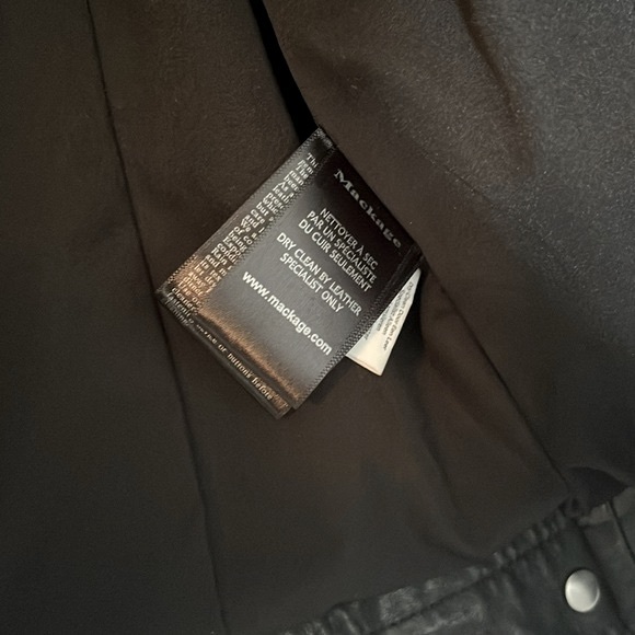 NWOT Mackage Florica Leather Jacket - Picture 10 of 15